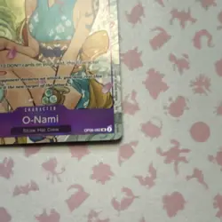 One Piece O-Nami OP05-062 Illustration Box Vol. 1 Promo Card - Image 5