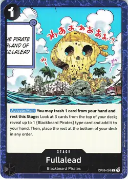 One Piece Emperors in the New World Fullalead Card OP09-099 - Image 1