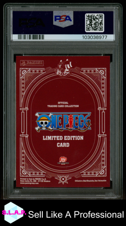 NAMI LIMITED EDITION POP1 ONE PIECE PANINI - 2024 25TH ANNIVERSARY 10 EN PSA 10 - Image 2
