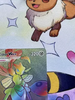 Pokemon TCG Scizor VMAX Darkness Ablaze Rainbow Rare Card 193/189 - Image 4