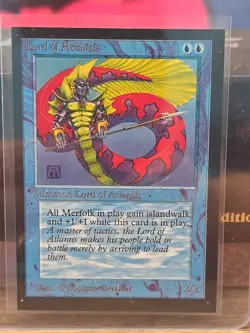 COLLECTORS' EDITION Lord of Atlantis - Magic The Gathering MTG - Vintage English - Image 1