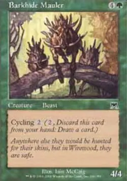 Onslaught - Barkhide Mauler - Foil - Image 1