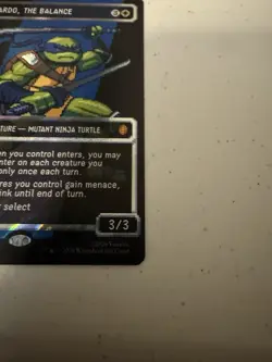 TMNT MTG Leonardo, The Balance (M0083) - Image 2