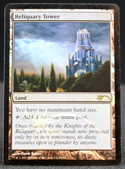 Reliquary Tower – Foil FNM Promo – Lightly Played – MTG Land #2 - Image 1