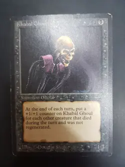Khabal Ghoul, Arabian Nights Oldschool Rare Magic Mtg Karten Sammlung - Image 1