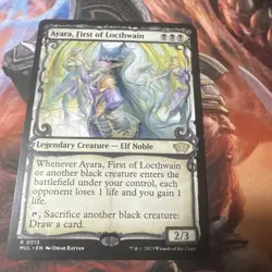 Ayara, First of Locthwain - Showcase MUL NM MTG - Image 1