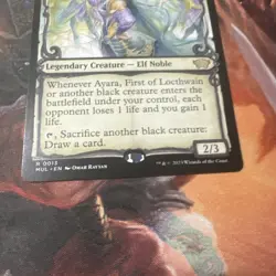 Ayara, First of Locthwain - Showcase MUL NM MTG - Image 4