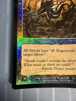 Crypt Sliver MTG (LGN) - LP FOIL - Image 5