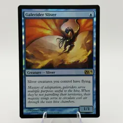 Magic MTG: Galerider Sliver - Core Set 2014 (M14) #57 Near Mint FOIL - Image 1