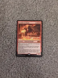 Cavalier of Flame Core Set 2020 M20 NM MTG English - Image 1