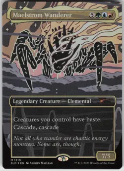 MTG Maelstrom Wanderer Rainbow Foil Foil NM Secret Lair Drop Series Magic 1319 - Image 1