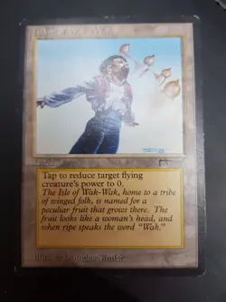 Island Of Wak-Wak, Arabian Nights Oldschool Rare Magic Mtg Karten Sammlung - Image 1