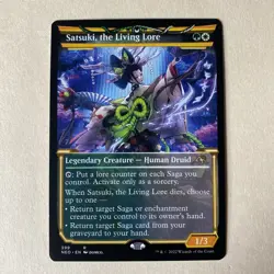 Satsuki, the Living Lore (Showcase) Kamigawa: Neon Dynasty Regular NM - Image 1