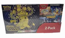Pokemon Surging Sparks Costco 2-Pack - Elite Trainer Box (ETB) + Booster Bundle - Image 1