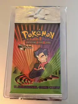 Pokemon Gym Challenge (SEALED) - Potential HEAVY 21.16g - Booster Pack - WOTC - Image 1