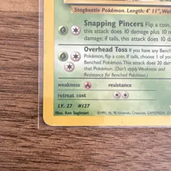 Pokemon Giovanni's Pinsir 24/132 Gym Challenge Rare Unlimited Regular 2000 -LP - Image 5