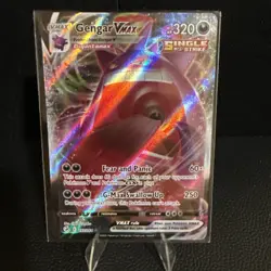Gengar VMAX # 157/264 Fusion Strike Pokemon TCG Full Art Ultra Rare Holo NM Card - Image 1