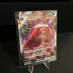 Gengar VMAX # 157/264 Fusion Strike Pokemon TCG Full Art Ultra Rare Holo NM Card - Image 2