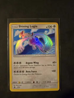 Pokemon Shining Lugia - SM82 [SM Promo] Holo 130 HP Basic Card 2017 - Image 1