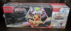 Pokemon Prismatic Evolutions Surprise Box Booster Bundle Sams Club New Sealed - Image 1