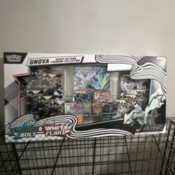 Pokemon Unova Heavy Hitters Premium Collection Box Promo Booster Zekrom Reshiram - Image 1