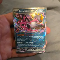 Fezandipiti ex 2024 Pokemon SVI Shrouded Fable Double Rare #038/064 - Image 1