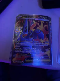 Pokemon Mega Heracross EX 108/094 Phantasmal Flames Full Art Ultra Rare - Image 2