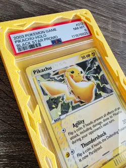 ⚡ Pokemon TCG Holo Pikachu Black Star Promo #012 Graded PSA 8 - Image 2