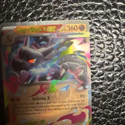 Pokemon Karte charizard Mega Glurak Ex PFL 013/094 Ultra Rare Boosterfresh Mint - Image 3