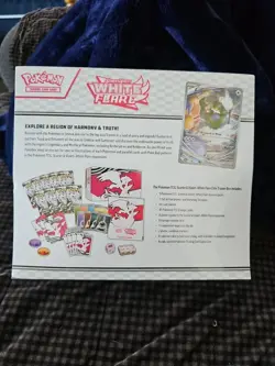 Pokemon White Flare TCG SV10.5 Elite Trainer Box. new. sealed. - Image 2