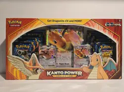 Pokemon TCG XY Evolutions Kanto Power Collection Box Dragonite Pidgot EX Sealed - Image 1