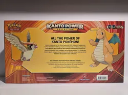 Pokemon TCG XY Evolutions Kanto Power Collection Box Dragonite Pidgot EX Sealed - Image 2