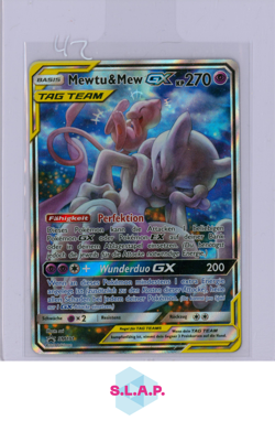 MEWTU & MEW POKEMON SM191 2019 TAG TEAM SUN & MOON PRM PARTNERSHIPS TINS GERMAN - Image 1
