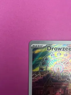 Pokemon TCG Drowzee Scarlet & Violet Base Set Illustration Rare - Image 3