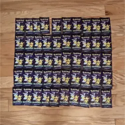 Pokemon 2023 Trick or Trade 50 Booster Packs Pikachu Mimikyu TCG guaranteed holo - Image 1