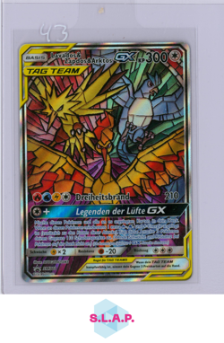 LAVADOS & ZAPDOS & ARKTOS GX POKEMON SM210 2019 TAG TEAM SKY LEGEND PROMO GERMAN - Image 1