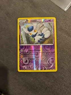 Pokemon tcg - Meowstic- 59/122 - XY Breakpoint - Reverse Holo - Image 1