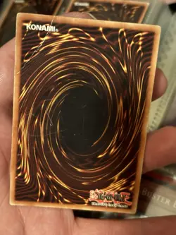 Dark Hole Legend of Blue Eyes White Dragon LOB-EN052 Unlimited *Wavy Copy* - Image 3