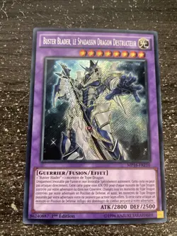 CARTE YU-GI-OH! BUSTER BLADER, LE SPADASSIN DRAGON DESTRUCTEUR MP16-FR120 NM ! - Image 1