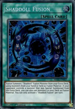 Shaddoll Fusion - Secret Rare 1st Edition SHVA-EN057 - NM - YuGiOh - Image 1