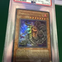 Yu-Gi-Oh! Yamata Dragon Legacy of Darkness 1st Edition Ultra Rare LOD-067 PSA 9 - Image 2