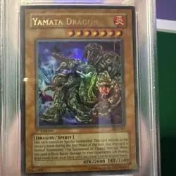 Yu-Gi-Oh! Yamata Dragon Legacy of Darkness 1st Edition Ultra Rare LOD-067 PSA 9 - Image 3
