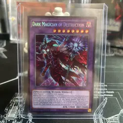 Yu-Gi-Oh! Maze of Muertos Dark Magician of Destruction Secret Rare 1st Edition - Image 1