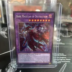 Yu-Gi-Oh! Maze of Muertos Dark Magician of Destruction Secret Rare 1st Edition - Image 3