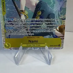 One Piece EB-03 Nami EB03-053 - SR English Heroines Edition - Image 3