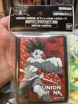 Bandai: Union Arena Hunter x Hunter Gon Sleeves 60 Ct New Sealed - Image 4