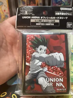 Bandai: Union Arena Hunter x Hunter Gon Sleeves 60 Ct New Sealed - Image 5
