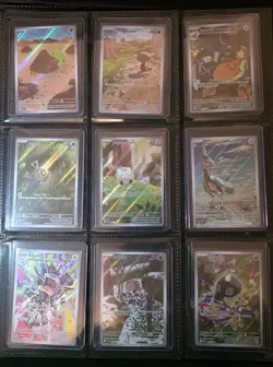 Pokemon TCG x9 Illustration Rare card bulk bundle | full art job lot | NM/M - Image 1