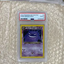 Pokemon TCG Dark Gengar Holo Ultra Rare Card 6/105 Neo Destiny - Image 1