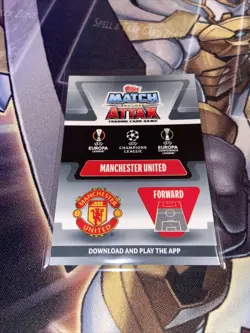 Marcus Rashford - Topps Chrome Match Attax 21/22 - Man Utd - Base Card #14 - Image 3